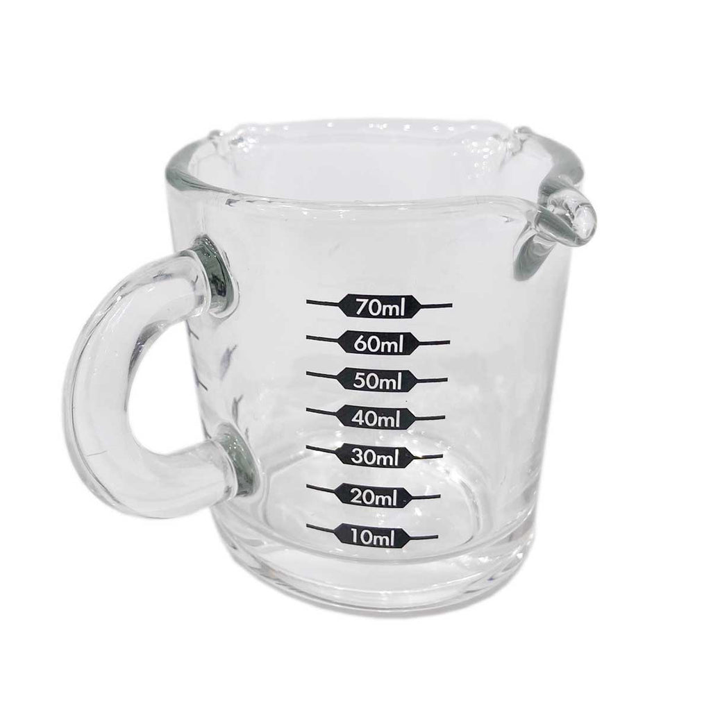 Espresso Shot Glass 3-Ounce Triple Pitcher Barista